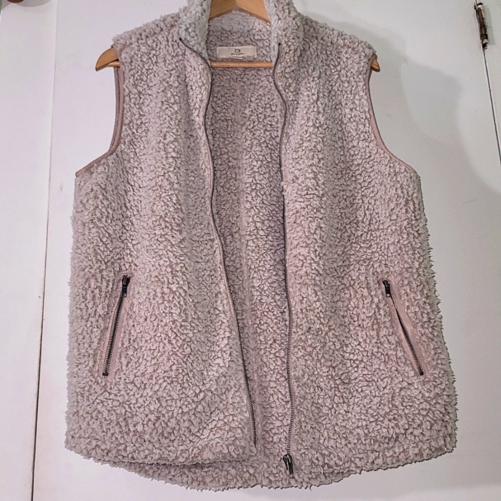 THREAD & SUPPLY Sherpa Vest Large NEW